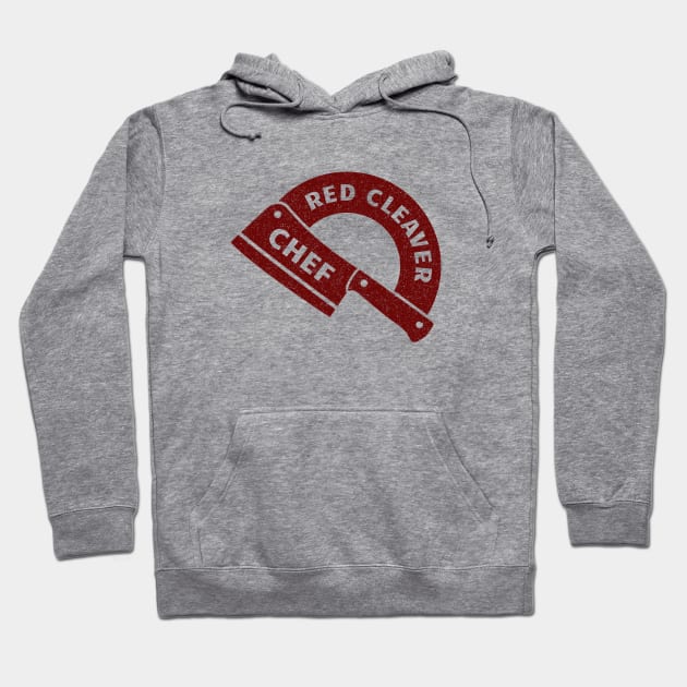 Red Cleaver Chef Hoodie by Kaybi76